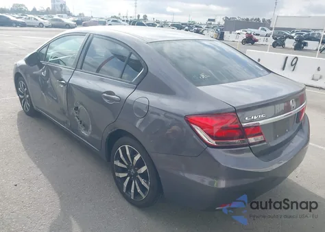 2015 Honda Civic Ex-L из США, поврежденный, VIN 2HGFB2F94FH518446